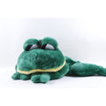 Kamar, Pajama Bag Sleepover Sample, Mouth opens Floppy Frog, Green Yellow, Soft, Plush, Toy, Stuffed Animal, Vintage ~ 20-01-930 898