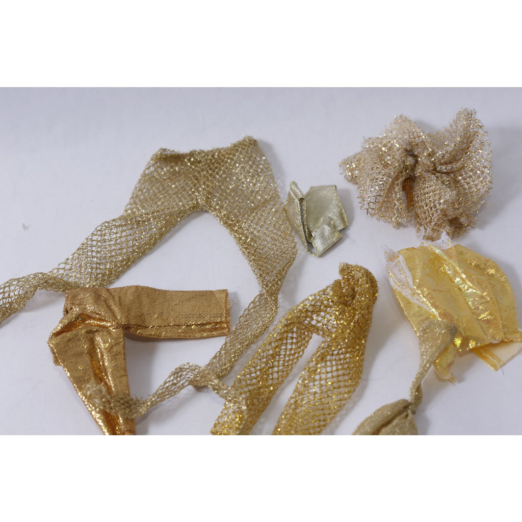 Barbie Gold Clothes Set Vintage Doll Fashion Various Outfit Lot ~ 260730-WH 511