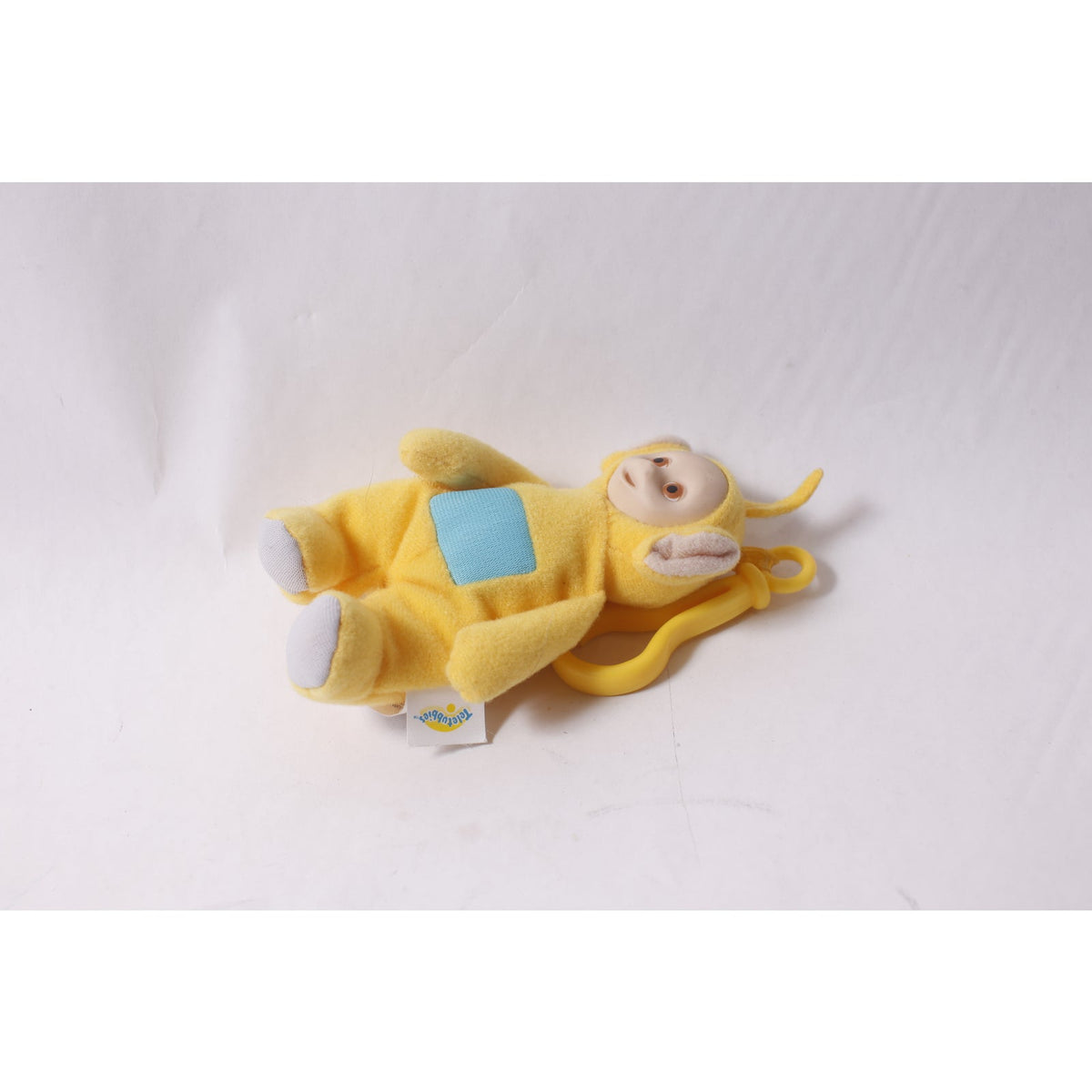 Teletubbies Laa-Laa Plush Bag Clip Soft Toy Backpack Accessory ~ 260325-WH 1037