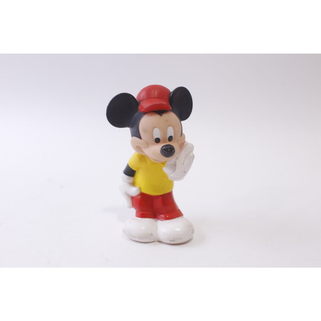 Play School, Disney, Mickey Mouse, Squeaky Toy, PVC Figure, Vintage, Toy, Collectible, , 250125-WH 90
