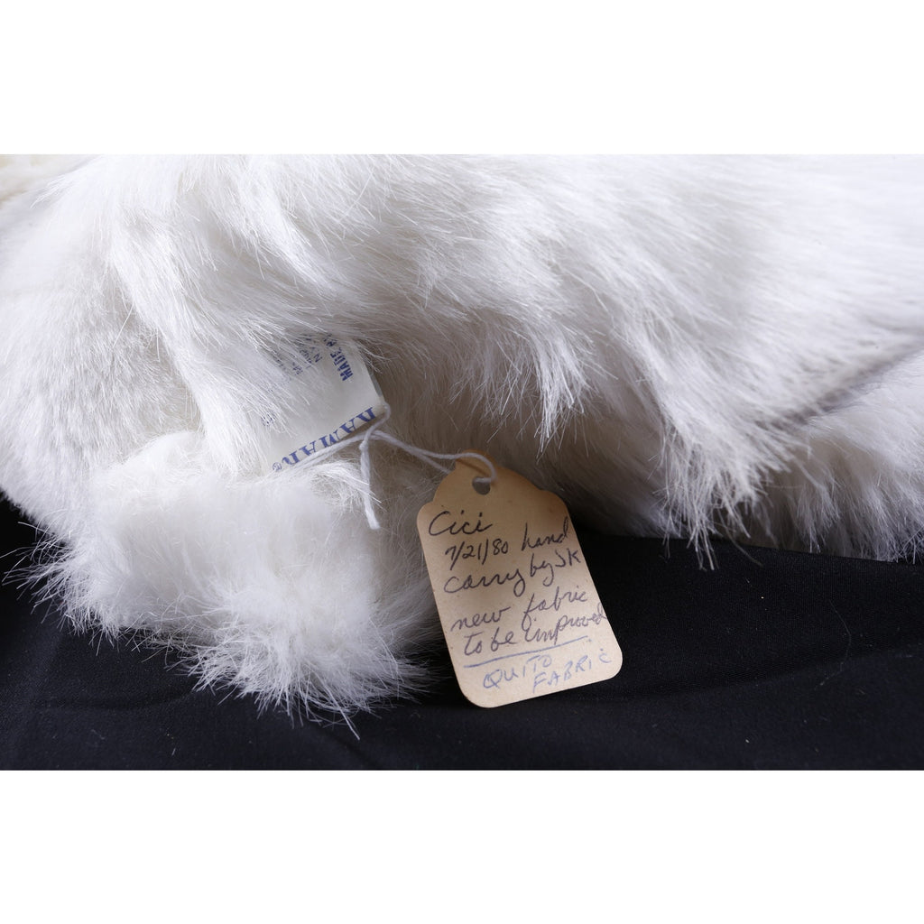 Kamar rare company salesman sample, Cici the white poodle dog 1960s one of a kind ~ 279