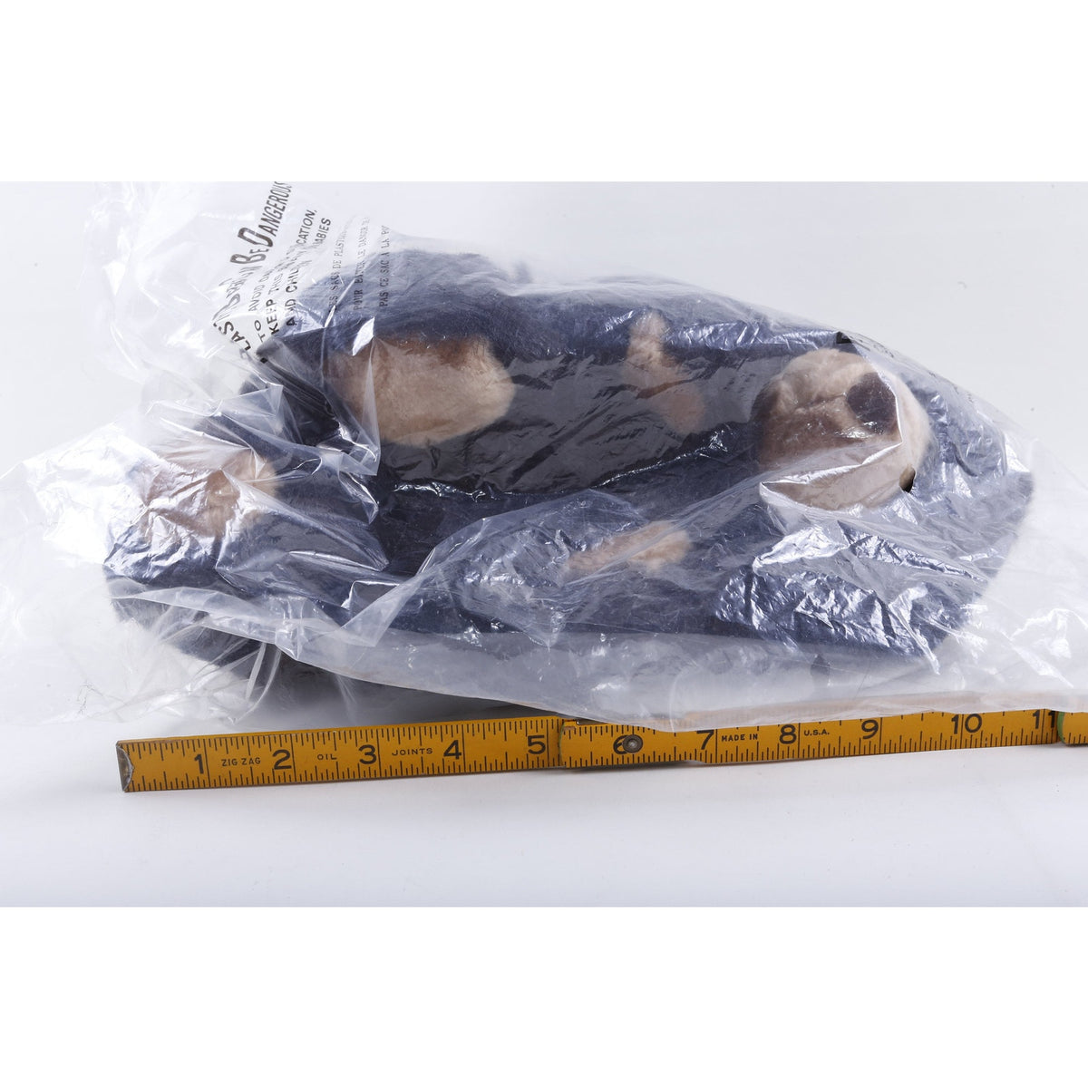 Kamar, Rare, Prototype, Sample, Boswell In Bag Black, Bear, Style 7210, Soft, Plush, Doll, Stuffed Animal 20-01-161
