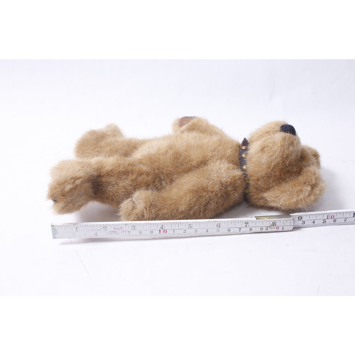 Boyds Bears Bearwear Plush Brown Jointed Teddy Bear w Collar and Tag ~ 260507-WH 642