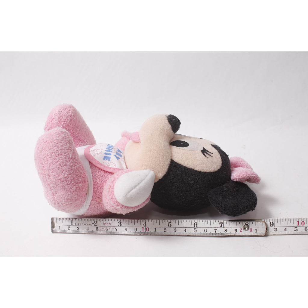Disney Baby Minnie Mouse Rattle Small Plush, 260821-WH 1328