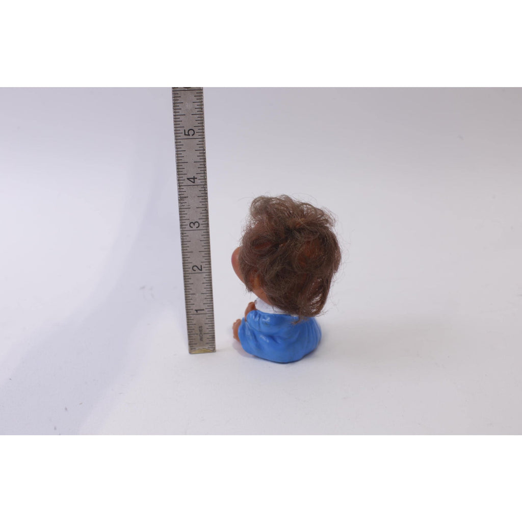 Moody Cutie, Rubber Baby Doll, Laughing Expression, 1960s, Vintage, Collectible, ~ 241226-WH M-19-10
