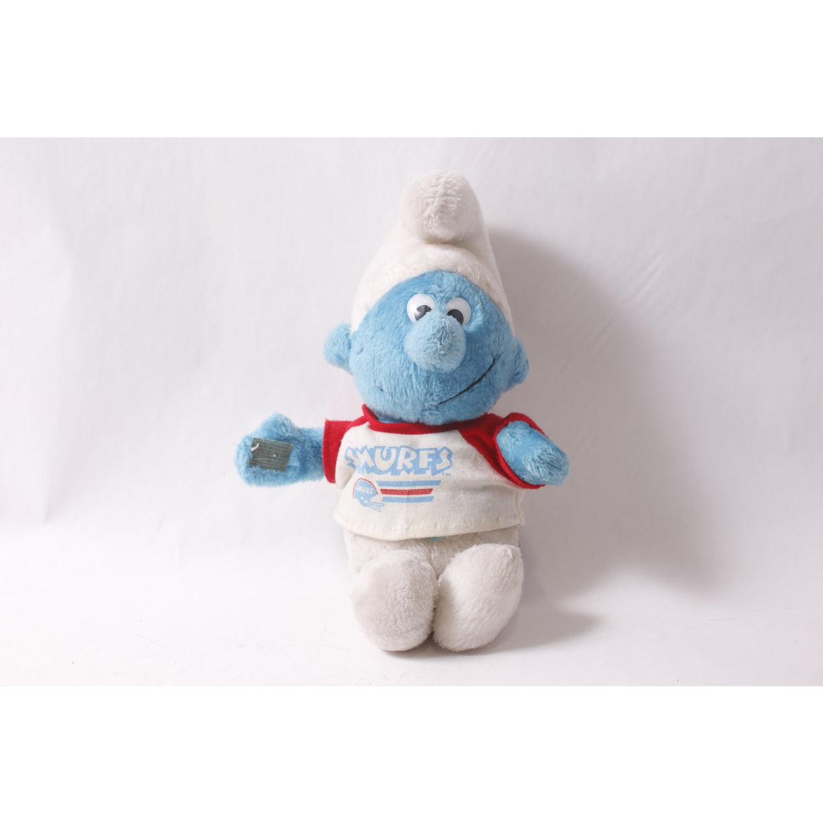 Peyo Smurfs Football Player Plush No 10 Shirt Soft Toy Incomplete~ 260427-WH M-07-06