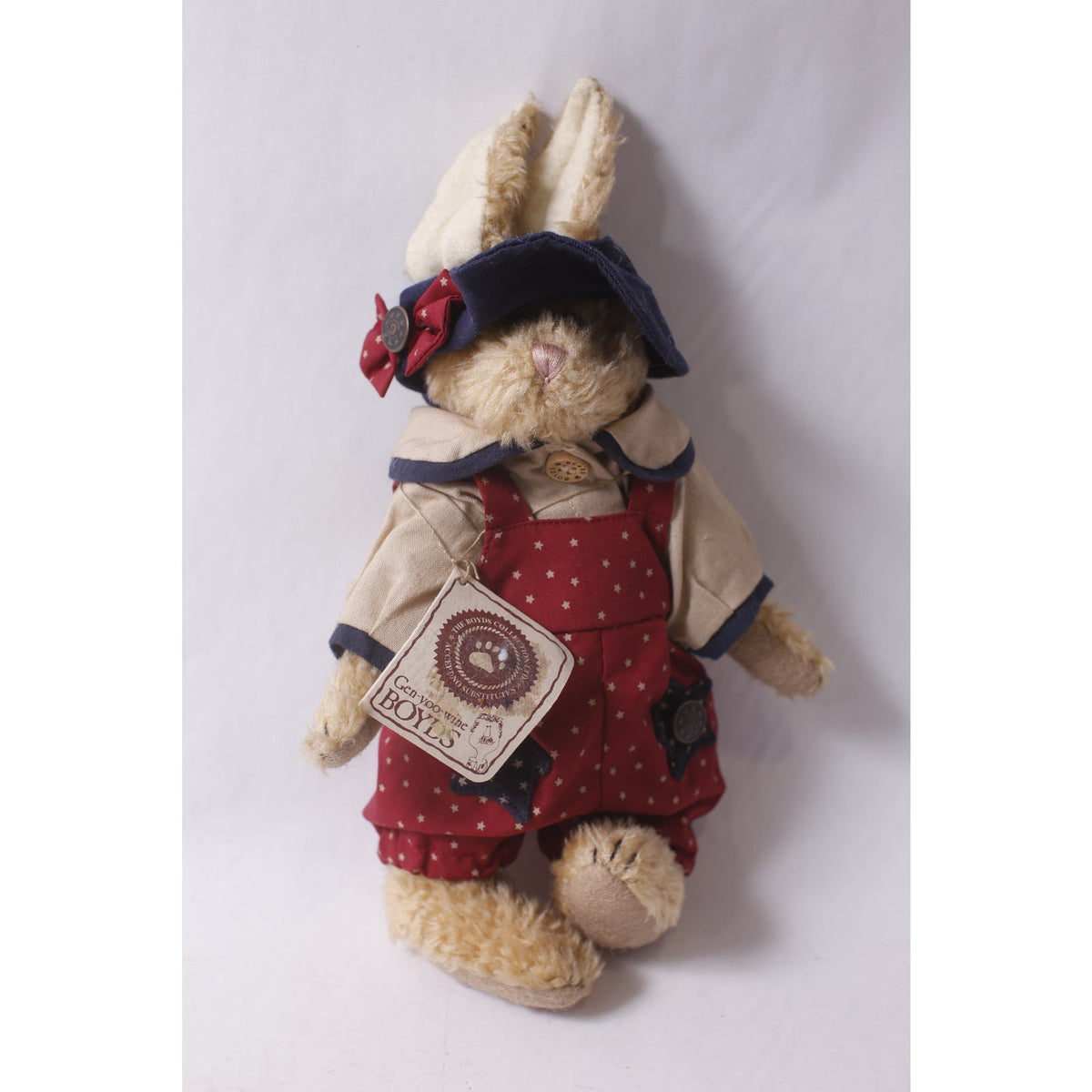 Boyds Bears Emily Babbit Plush Rabbit Dressed Collectible ~ 260427-WH M-19-04