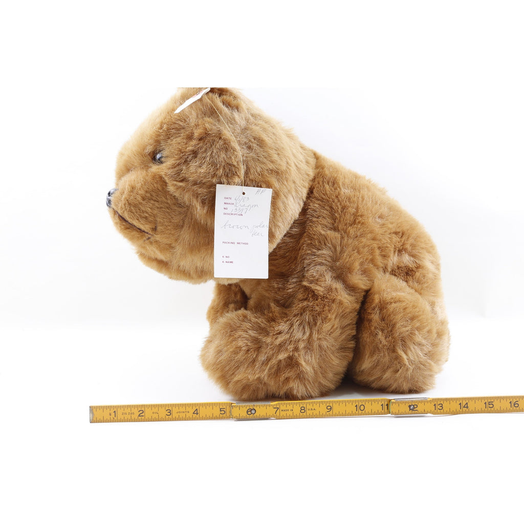 LARGE Kamar, Rare, Prototype, Sample, OOAK, hand made, Brown Polar Bear, Style 13397, 1983, Soft, Plush, Doll, Stuffed Animal - M-01-11