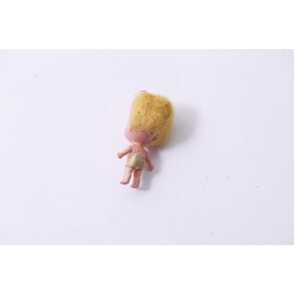 1960s, Liddle Kiddles, Nude, Mini Doll, Yellow Hair, Mattel, Vintage, ~ 250604-WH 211