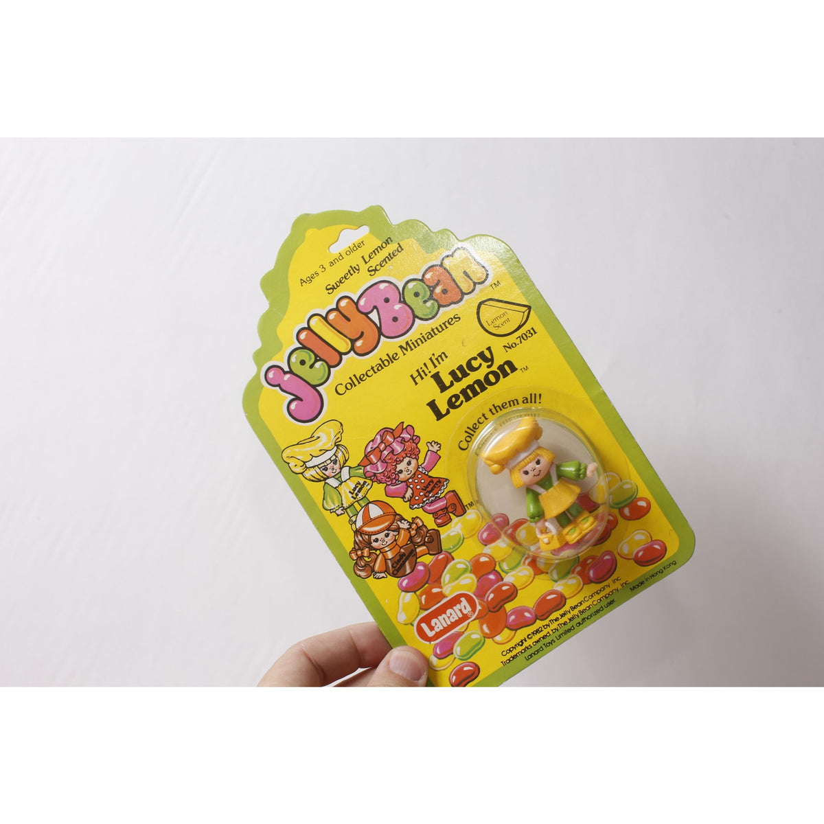 The Jelly Bean Lucy Lemon PVC Figure – Lanard (1982) , 260821-WH 1371