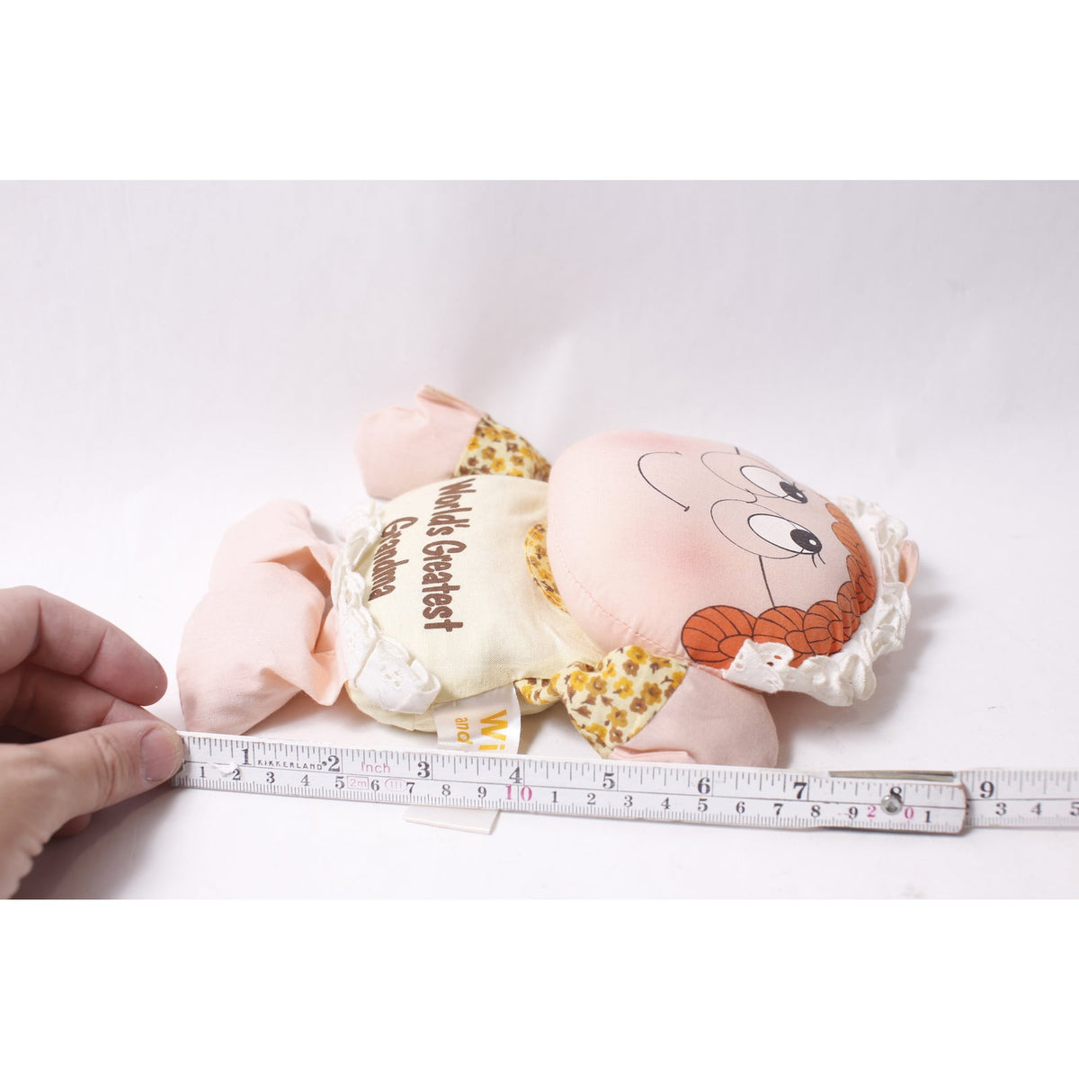 Russ Wilbur and Friends World's Greatest Grandma Plush Shelf Sitter Gift Idea ~ 260302-WH 111
