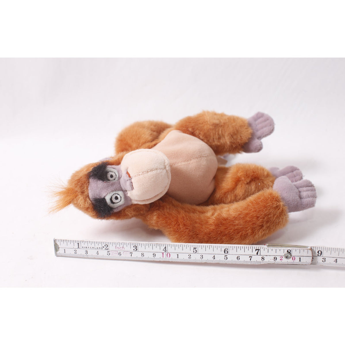Disney Store The Jungle Book King Louie Plush Orangutan Bean Bag ~ 260425-WH M-01-04