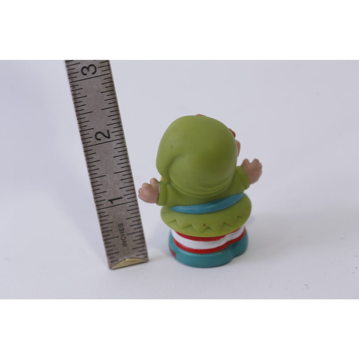 Fisher-Price, Little People, 1997, Christmas Elf, PVC Figure, Vintage, Toy, Collectible, , 250125-WH 95