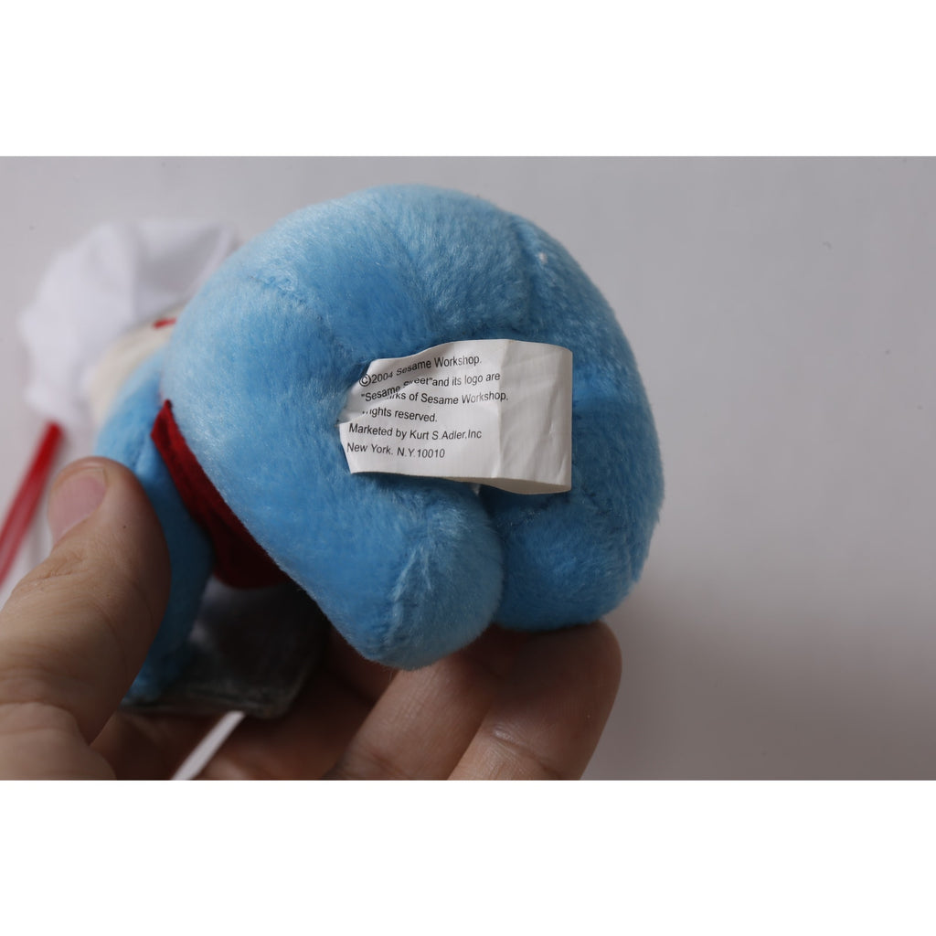 2004 Sesame Street Cookie Monster Plush Ornament Christmas Decor ~ 260730-WH 467 464