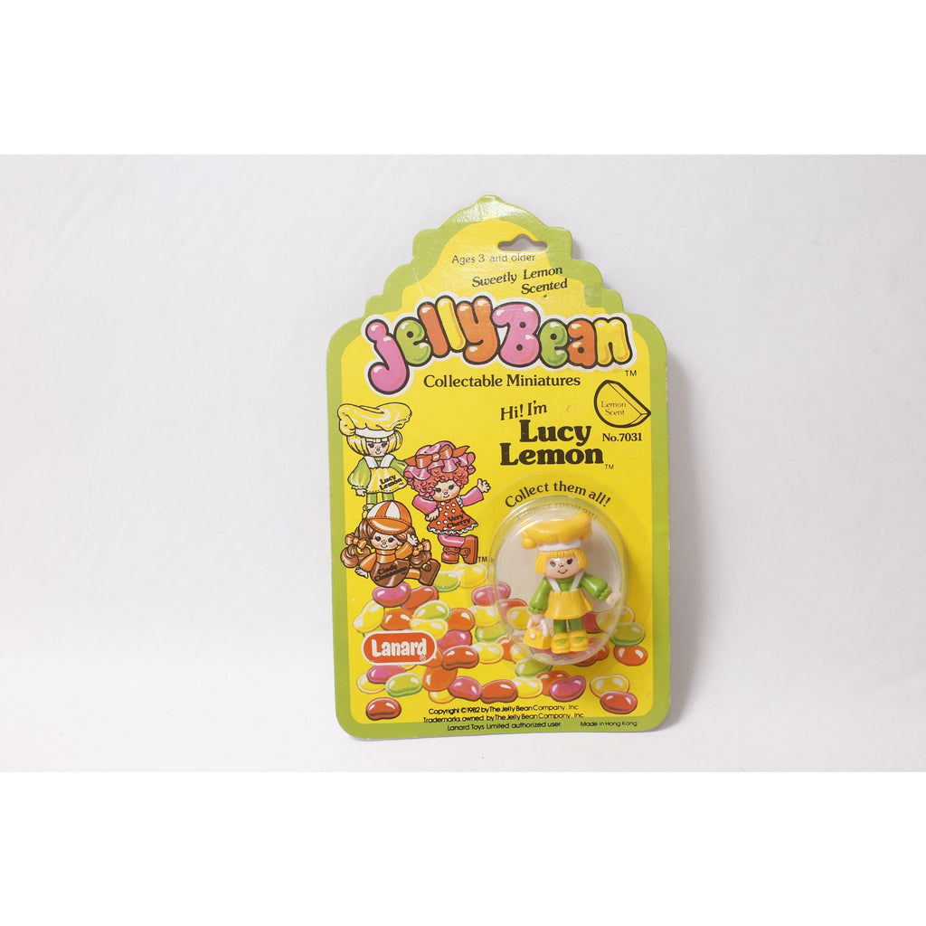 The Jelly Bean Lucy Lemon PVC Figure – Lanard (1982) , 260821-WH 1371