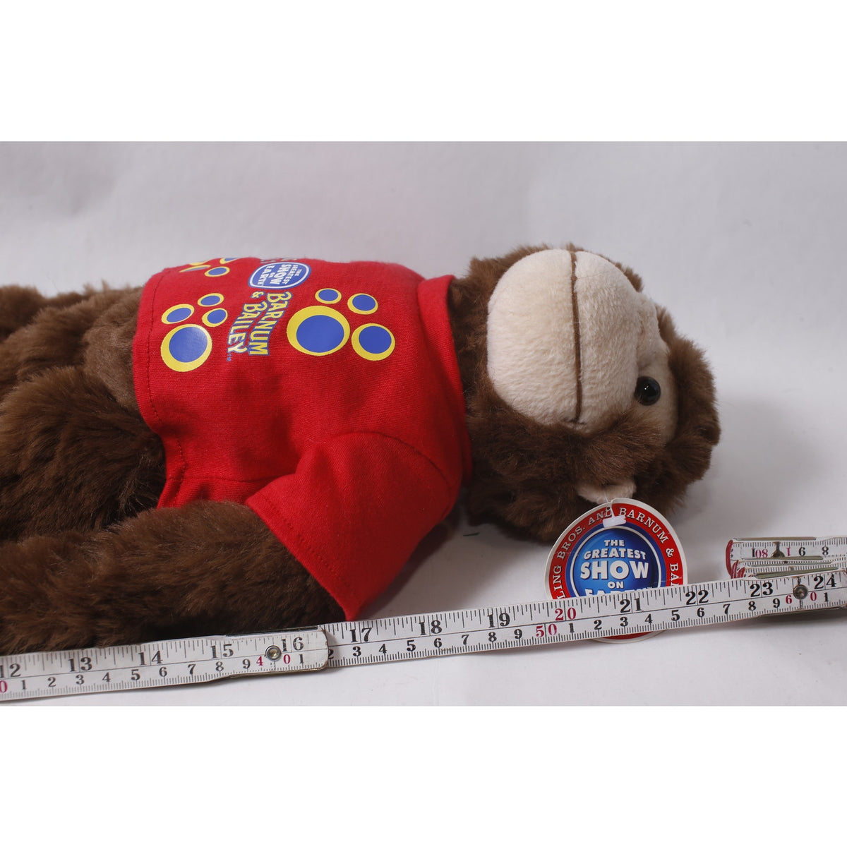 Ringling Bros and Barnum & Bailey Circus Large Plush Monkey ~ 260914-WH 1353
