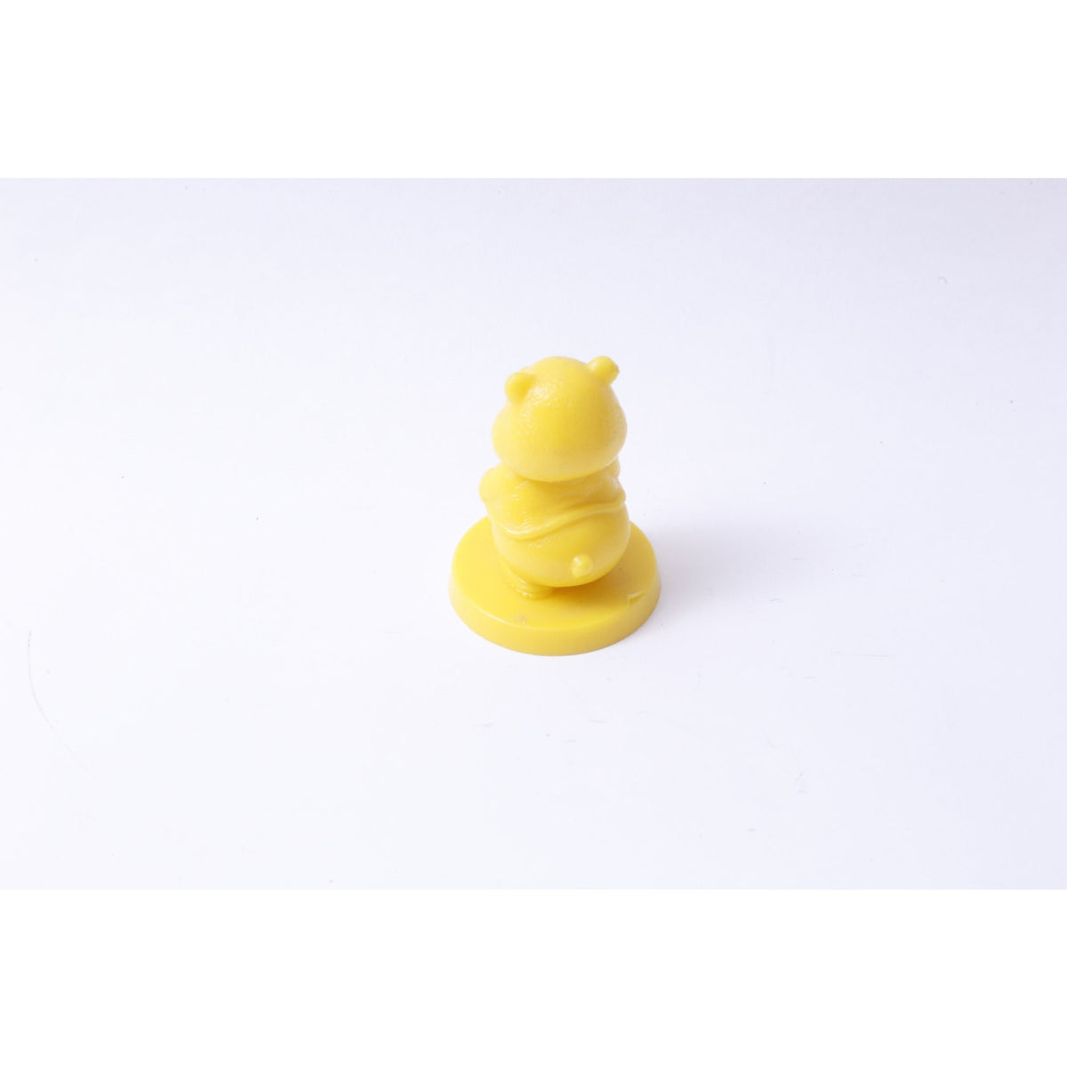 Overstuff'd Bear, The Good Stuff Gang, Wendy’s, Yellow Bear Figurine, Toy, PVC Figure, Miniature, Collectible, Vintage, ~ 20-01-621