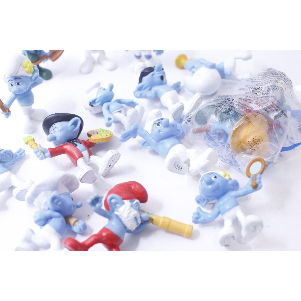Smurfs, PVC Figurines Set, Collectible, Cartoon, Characters, Miniatures, Blue, Toys, ~ 240215-WH 836