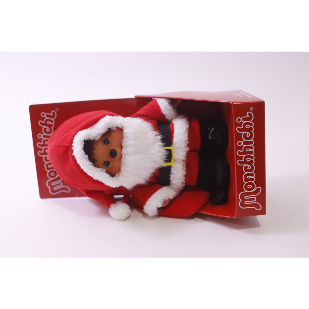Sekiguchi, Monchhichi, Santa Claus, Small Doll, Holiday Decor, Collectible, ~ 251222-WH 874