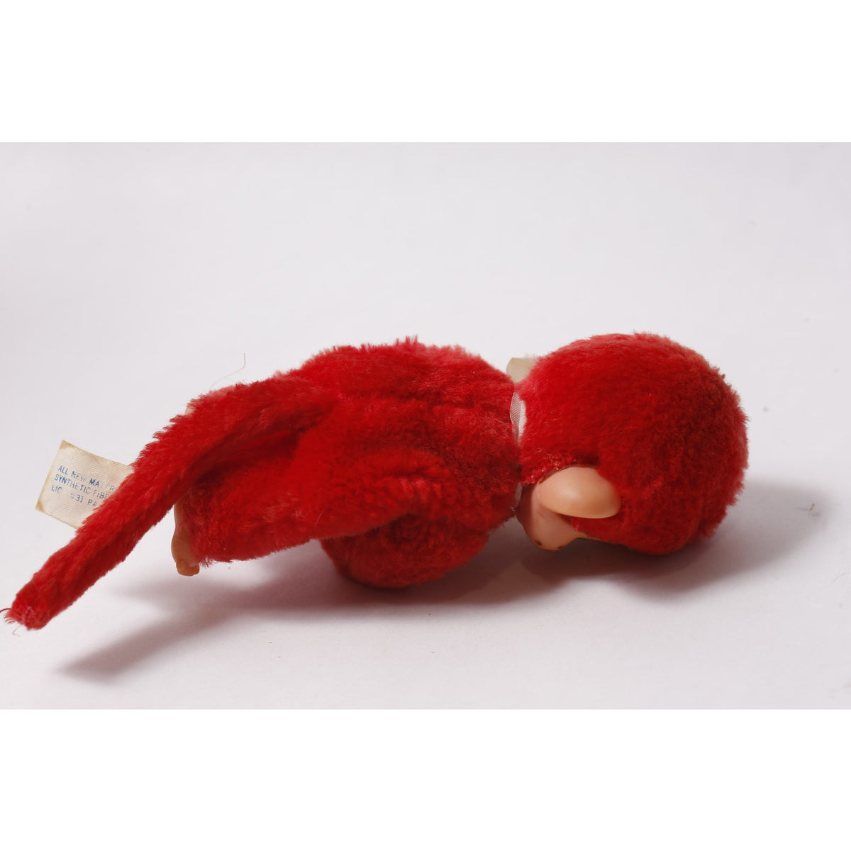 Atlanta Novelty Monchhichi Plush Red Monkey Hugger Vintage ~ 260710-WH 1397