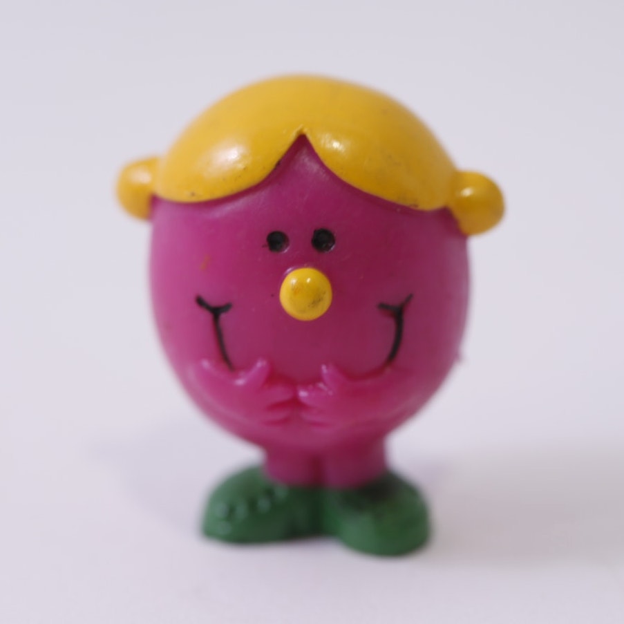 Mr Men and Little Miss, Little Miss Helpful, PVC Figure, Arby's, Vintage, 2", Small Toy, Collectible, ~ 251107-WH 284