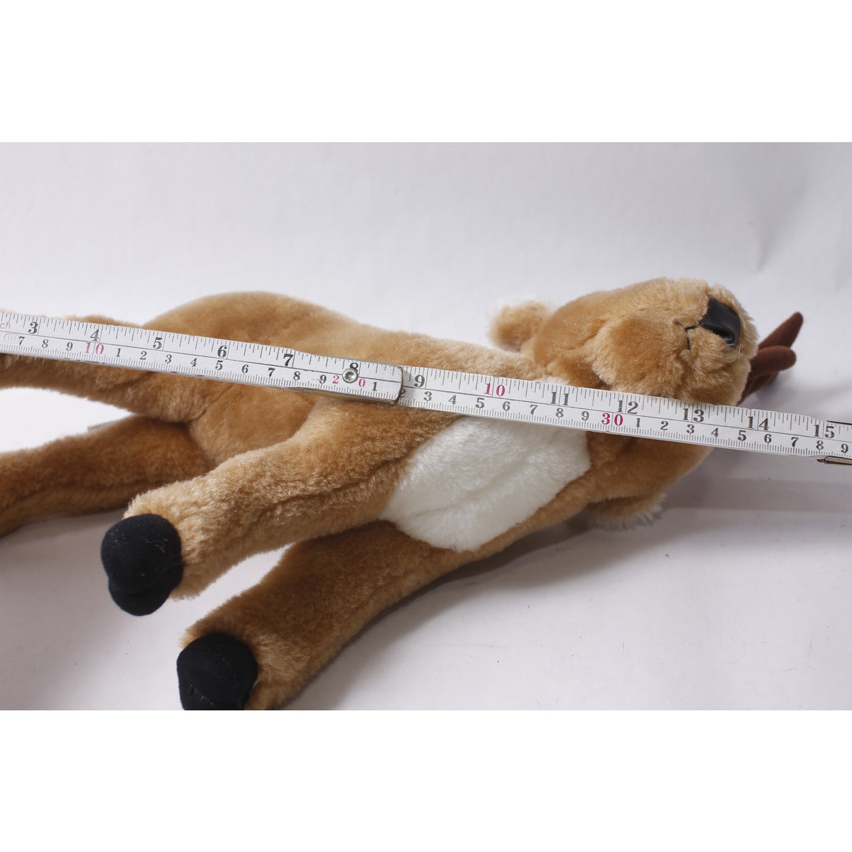 Plushland Reindeer Medium Plush Stuffed Animal Holiday Decor ~ 260914-WH 1358