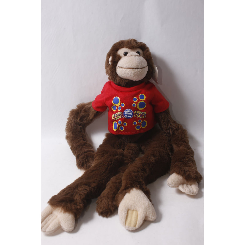 Ringling Bros and Barnum & Bailey Circus Large Plush Monkey ~ 260914-WH 1353
