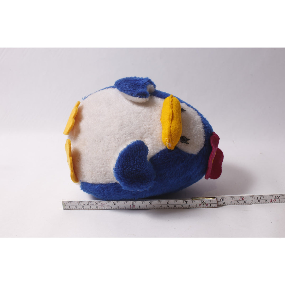 Vintage Japanese Papipu Penguin Plush Mascot Stuffed Animal ~ 260812-WH 1244