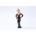 Dick Tracey Tess Trueheart Blonde, Female, 3 1/2", PVC Figure, Black Dress, Woman, Comics Character, Figurine Vintage ~ 580, 549, 770