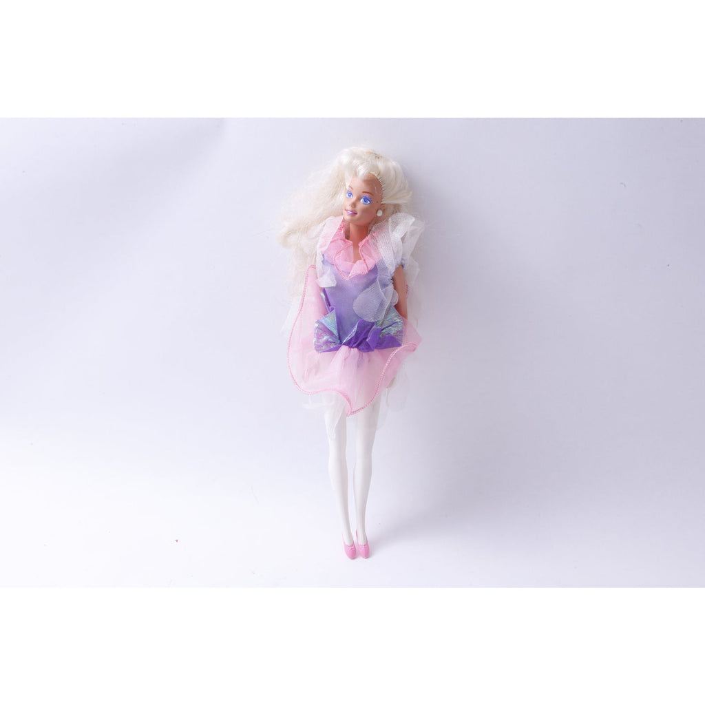 Mattel, Barbie, Doll, Dressed, Blonde, Long Hair, Pink Purple Dress, White Legs, Toy, Vintage, Collectible, ~ 20-01-508