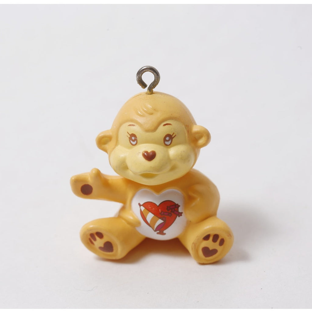 1980s Care Bears Cousins Attachable Playful Heart Monkey Ornament Figurine ~ 260826-WH 1314
