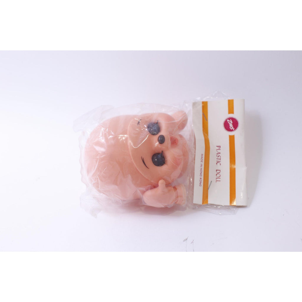 Zims, Doll Head, Moncchichi Plastic Doll Part, Doll Making, Craft Project, ~ 241210-WH M-15-04