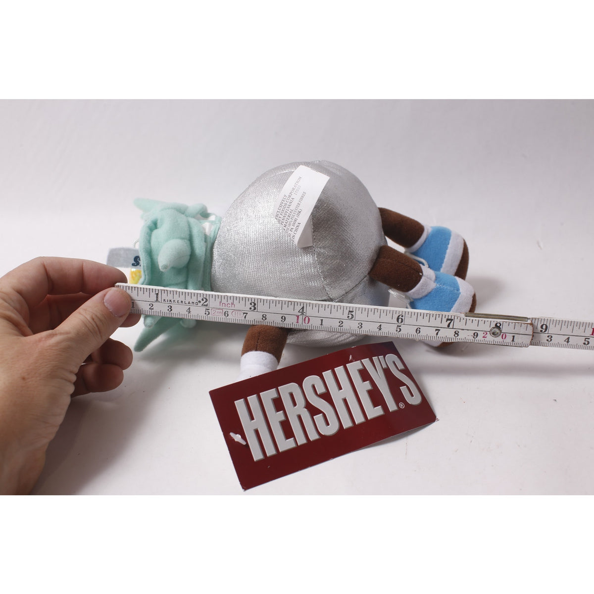 Hershey's Kiss Chocolate Plush Statue of Liberty w Tag ~ 260812-WH 662