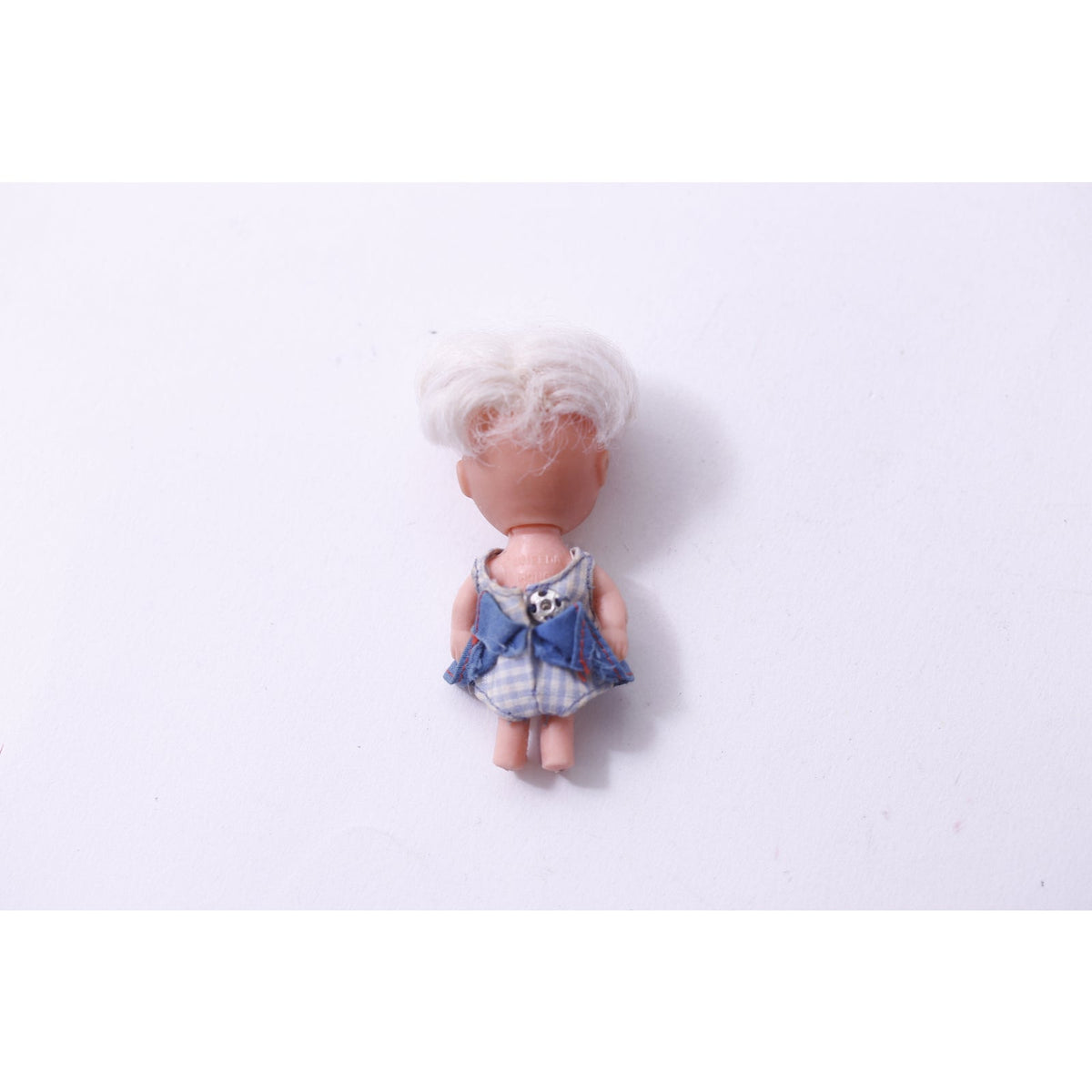 1960s, Uneeda, Pee Wee, Mini Doll, Blue Dress, White Hair, Vintage, ~ 250604-WH 211