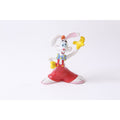Bullyland Roger Rabbit Toy, Red Jumper, Polka Dots Ribbon, PVC Figure, 2.5", Figurine, Miniature, Toy, Cartoon, Vintage, ~ 1190 M-17-04