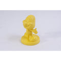 Happy Moodie, Yellow, PVC Figure, Cute, Old Toy, 2 1/2", Vintage, Collectible, ~ 230202-14943 883