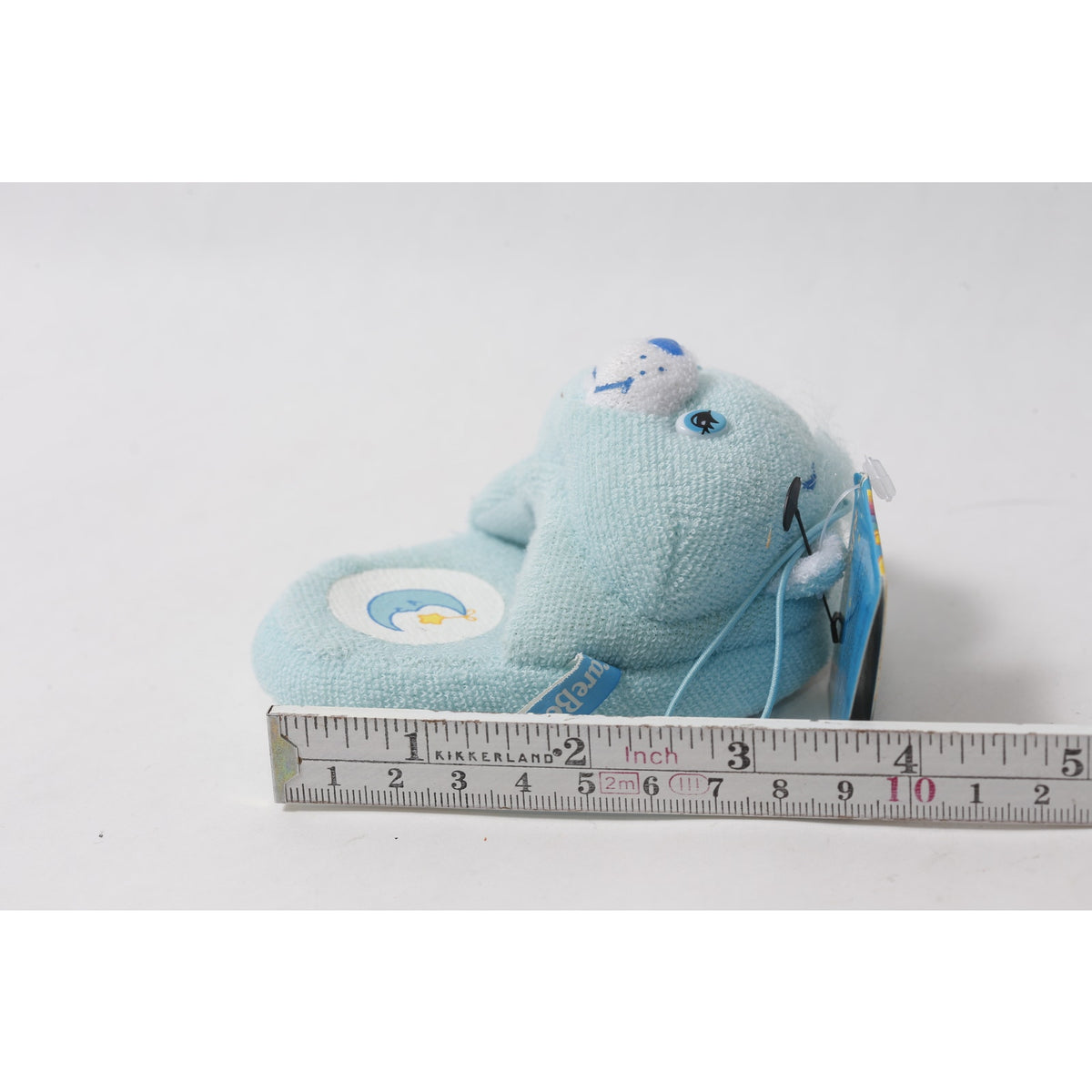 Care Bears Bedtime Bear Plush 4" Mini Slipper Keychain w Tag Japan ~ 260817-WH 1014
