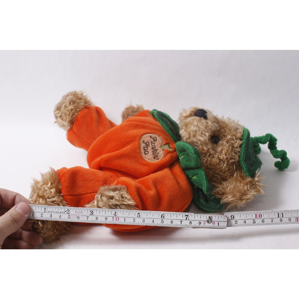 Punkin' Poo Teddy Bear Plush by First & Main Halloween Decor ~ 260914-WH 1388