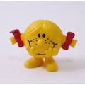 Mr Men and Little Miss, Little Miss Sunshine, PVC Figure, Arby's, Vintage, 2", Small Toy, Collectible, ~ 251107-WH 59