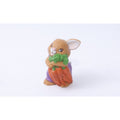 Avon Bunny, Rabbit, Carrot, PVC Figure, Purple Suit, 2", Toy, Miniature, Collectible, Vintage, ~ 70