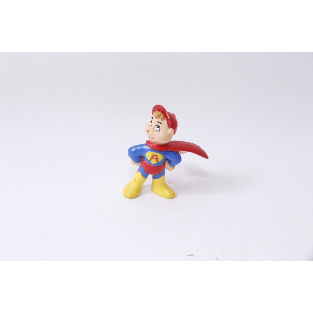 Chipmunks, Alvin, Superman, Superhero, PVC Figure, 2 1/2", Character, Toy, Collectible, Vintage, ~20-01-118