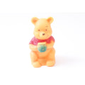 Disney, Winnie The Pooh, Squeaky Toy, PVC Figure, Yellow Teddy Bear, Animal, Cartoon Character, Collectible, Vintage, ~20-01-02