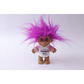 Russ Troll Doll wearing Mayberry NC top, Long Pink Hair, Vintage, Souvenir, Memorabilia, Collectible, ~ 241230-WH 11