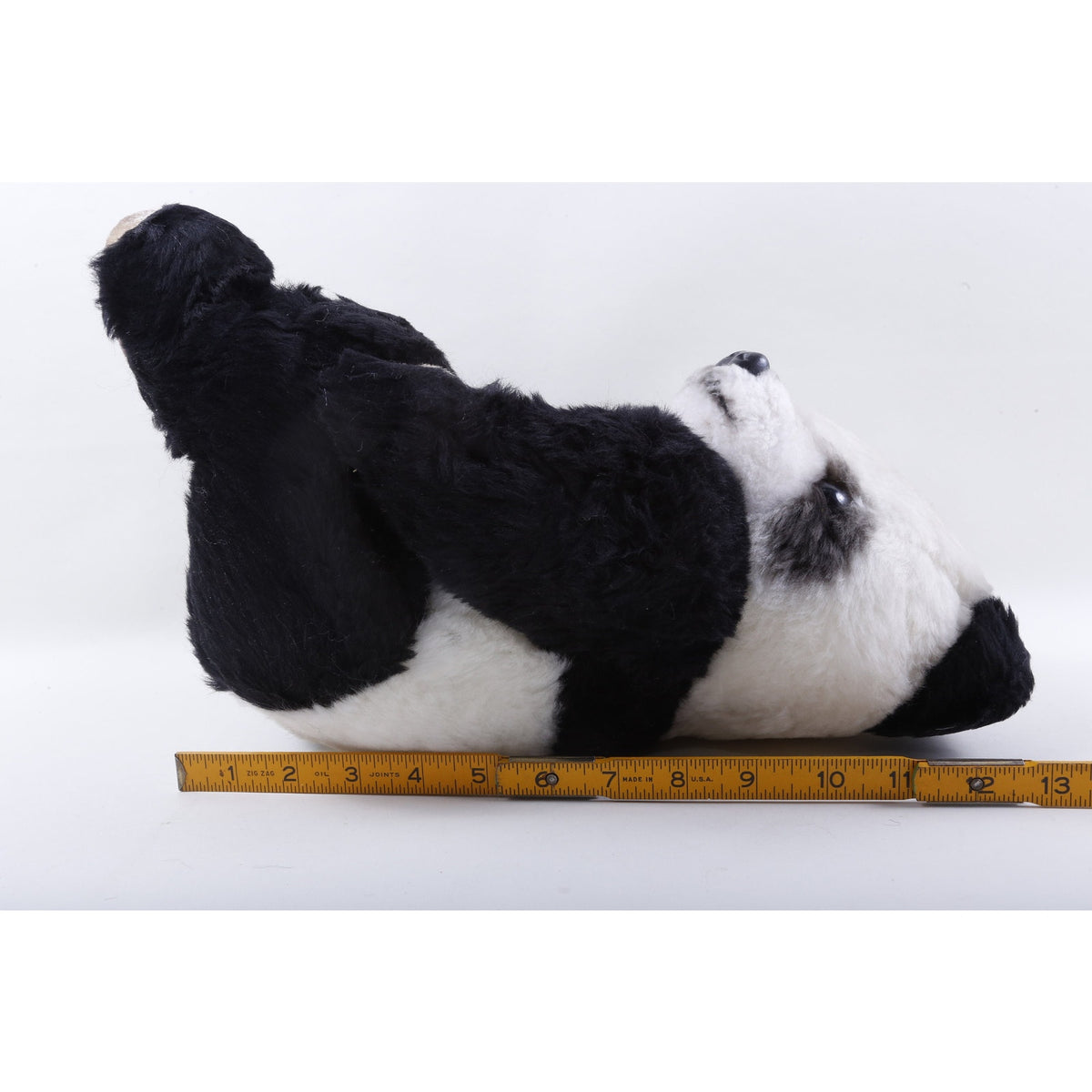 Panda Bear Kamar, Rare, Sample, hand made, Black White, Siberia, Panda, Soft, Plush, Doll, Toy, Stuffed Animal, Vintage, ~ 175