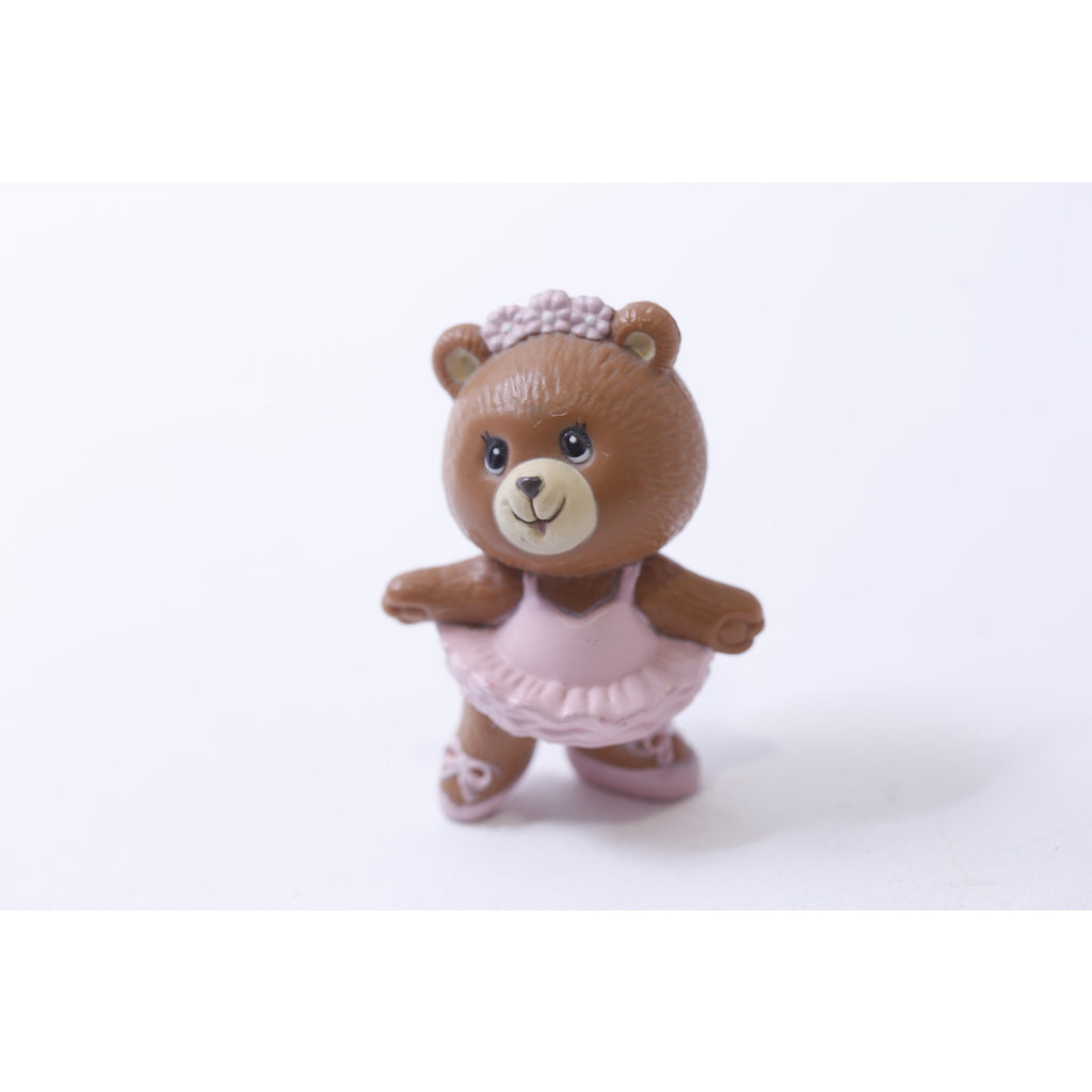 Russ Berrie, Cute Bear Ballerina, PVC Figure, Miniature, Vintage, Collectible, ~ 250113-WH 63