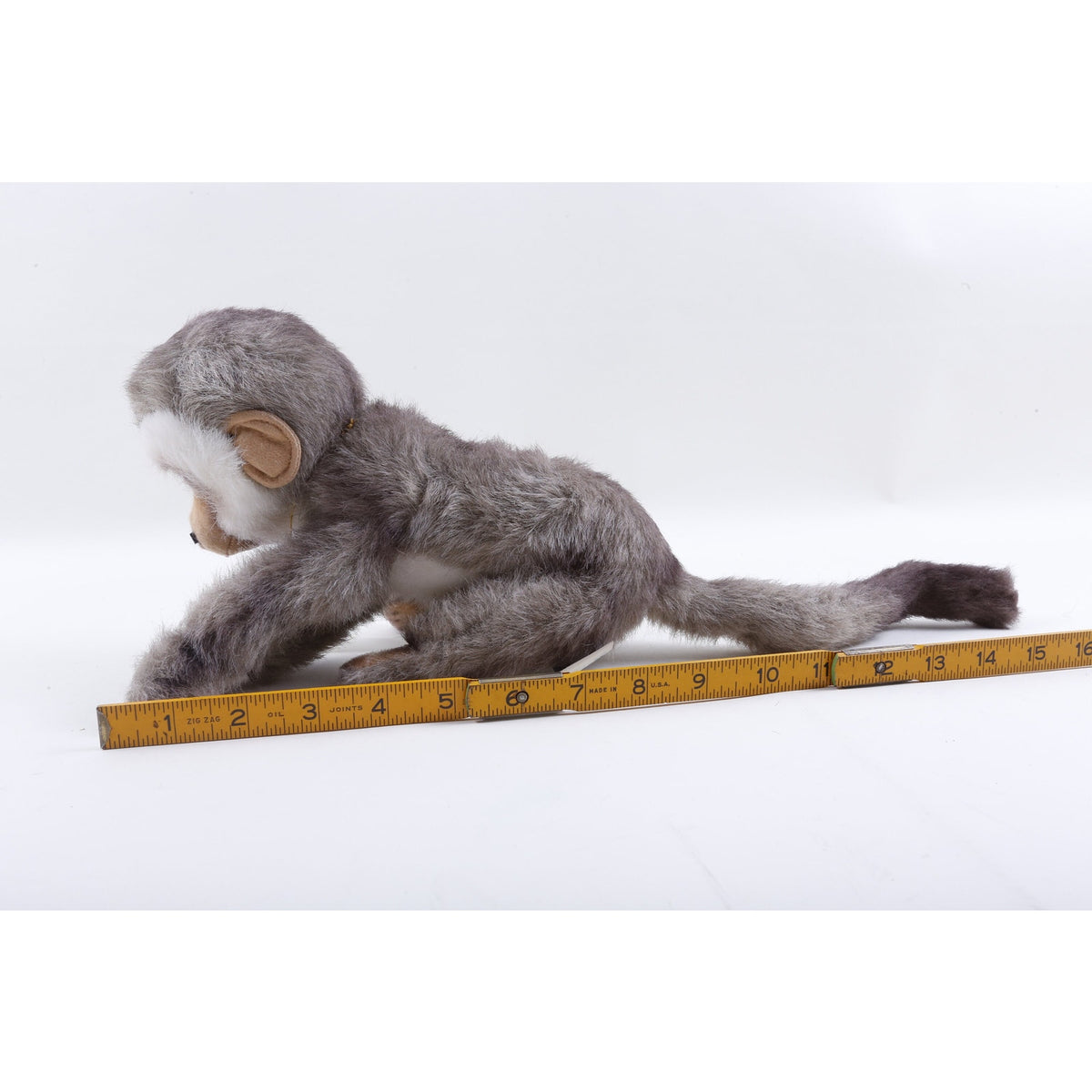 Realistic Kamar, Cuppochino, 5009, Monkey, Gray, Soft, Doll, Toy, Stuffed Animal, Vintage, ~ 250125-WH 776